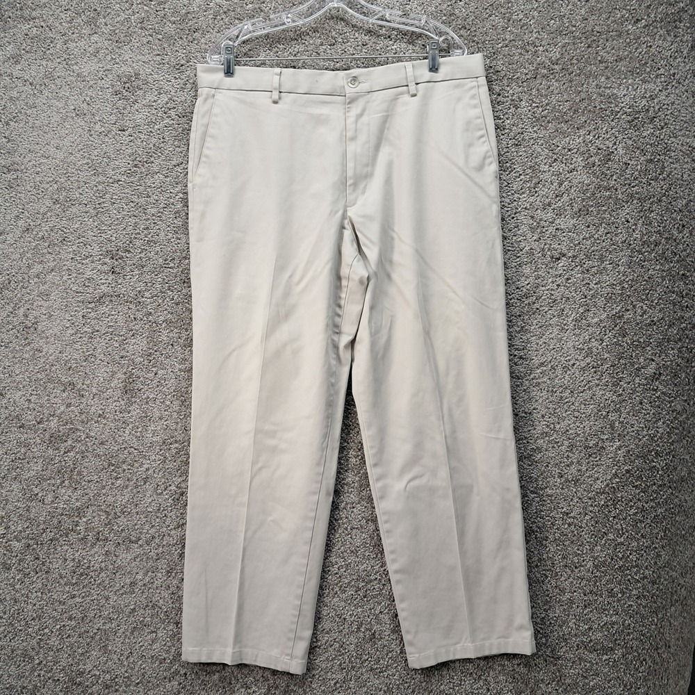 Dockers Mens Straight Fit Khaki Chino‎ Pants Tan 36x29 Cotton Stretch